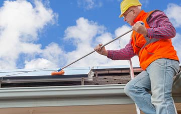 Hennock soft wash roof cleaning